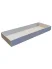 Поддон 69х11х3 см пластиковый из полипропилена, универсальный, серый